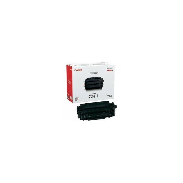Canon Toner Negro I-Sensys Lbp 6750Dn - Crg 724H, 12.500 páginas