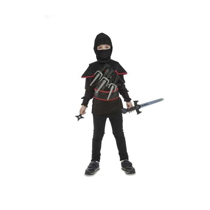 My Other Me Disfraz Ninja 'Yo Quiero Ser' para Niños, Talla 3-5 Años, Incluye Chaqueta, Cinturones, Sais, Estrella y Katana 0 My Other Me Disfraz Ninja 'Yo Quiero Ser' para Niños, Talla 3-5 Años, Incluye Chaqueta, Cinturones, Sais, Estrella y Katana 0