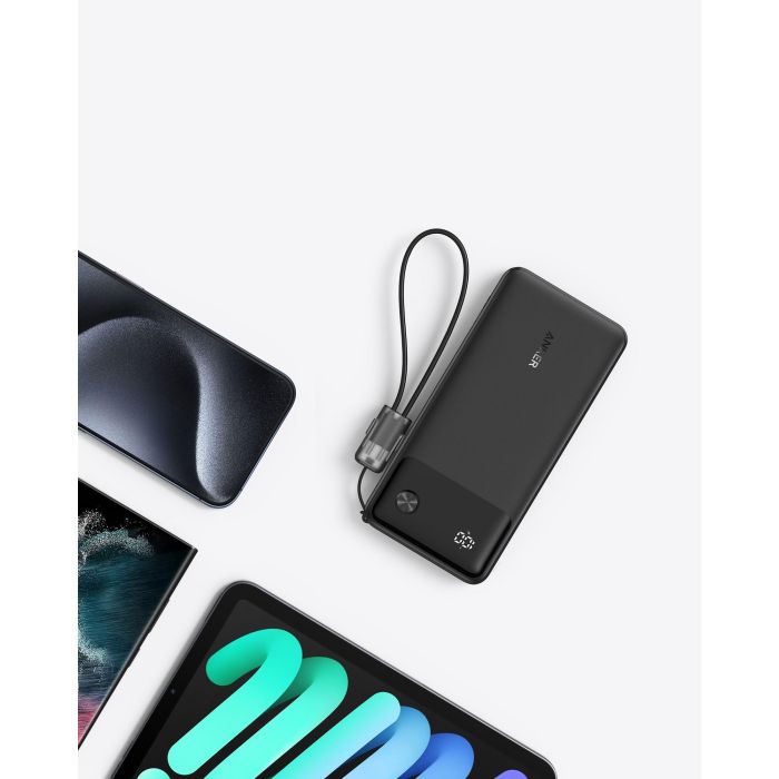 Anker PowerBank 10.000 mAh 22,5W con 1x USB-A y 1x USB-C, color negro 11