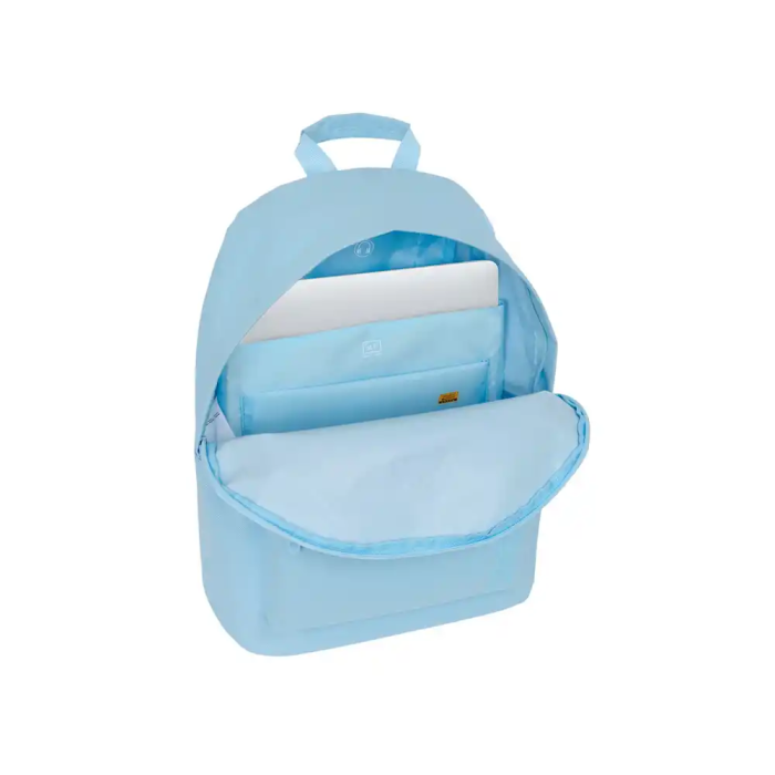 Kappa Basics Mochila para Portatil 14,1" Celeste 31x41x16 cm 3