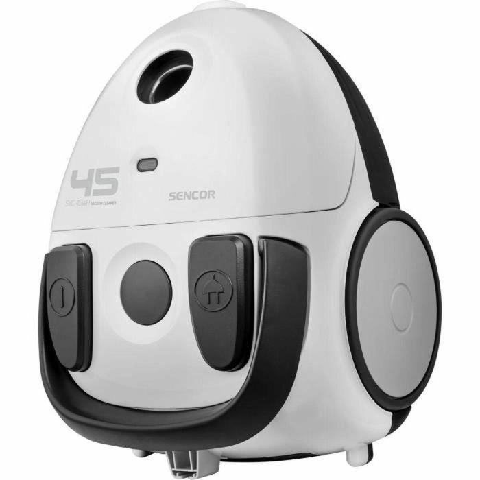 Aspirador de bidón con bolsa - SENCOR - SVC 45WH-EUE3 - Motor ECO 850 W - 79 dBA - 1,5 L - Blanco 4