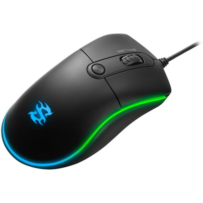 Sharkoon Skiller SGM2 Ratón Gaming Óptico Ergonómico USB con Cable, 6400 DPI, 6 Botones, Negro 3 Sharkoon Skiller SGM2 Ratón Gaming Óptico Ergonómico USB con Cable, 6400 DPI, 6 Botones, Negro 3