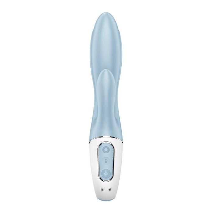 Vibrador Doble Estimulación Satisfyer Azul 4 Vibrador Doble Estimulación Satisfyer Azul 4