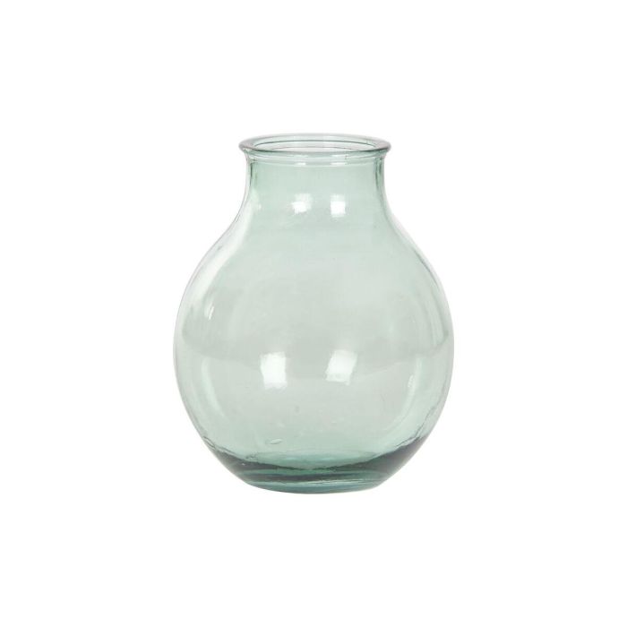 DKD Home Decor Jarrón Urban Decorativo de Cristal Reciclado Verde Menta - 12 Litros, 29x36x29 cm DKD Home Decor Jarrón Urban Decorativo de Cristal Reciclado Verde Menta - 12 Litros, 29x36x29 cm
