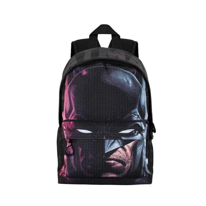 Karactermania Mochila Batman HS FAN 2.2 PQ. FACE 34x23x14 cm Negro Ripstop 4