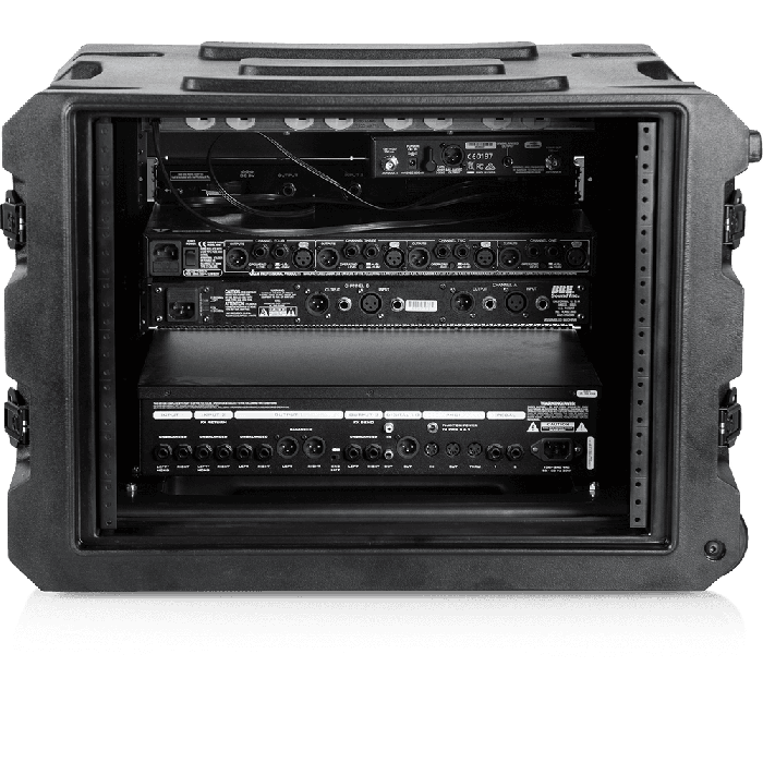 Gator Rack Flightcase G-Pro para 8 Unidades - 19" (Con Ruedas)