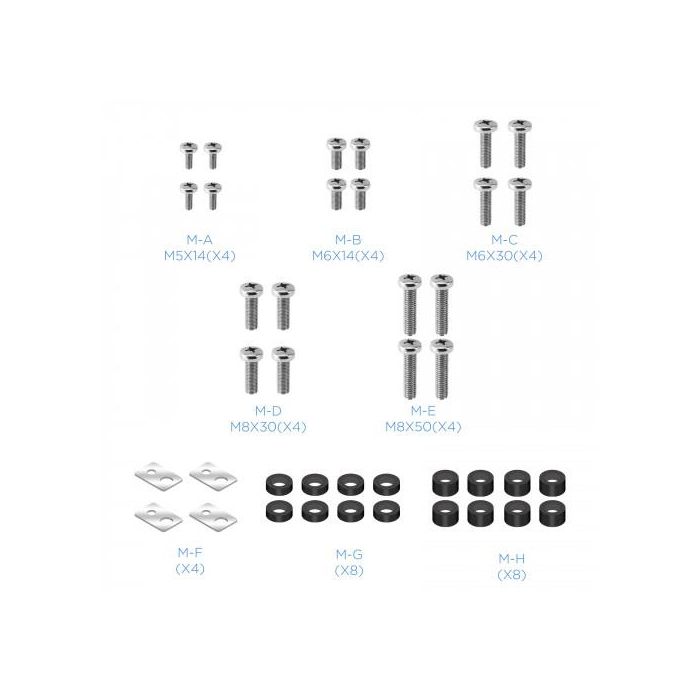 TooQ DB3265F-B Soporte de Mesa para TV de 165,1 cm (65") Negro, Soporte de Aluminio Ajustable en Altura Compatible con VESA 200x200 a 400x400, Peso Máximo 40 kg 8