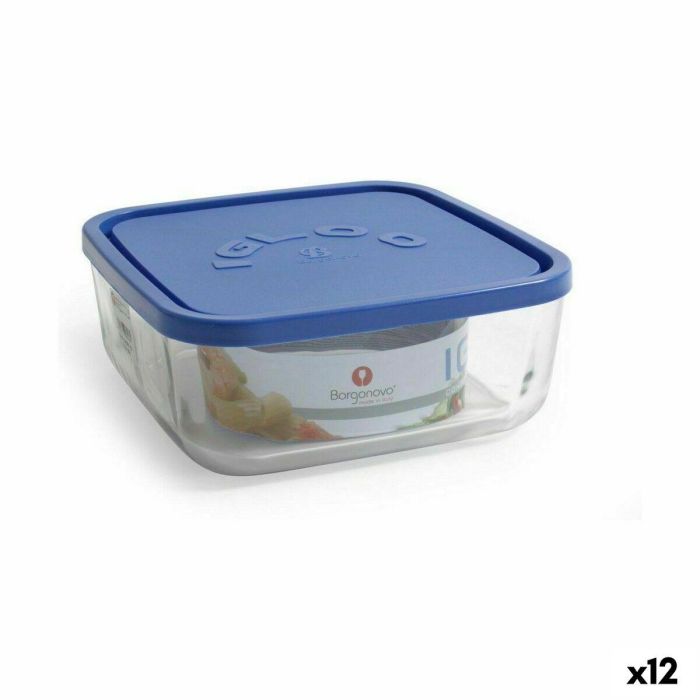 Fiambrera Borgonovo Cuadrada Azul 1,8 L 18,5 x 18,5 x 7,4 cm (12 Unidades) 0 Fiambrera Borgonovo Cuadrada Azul 1,8 L 18,5 x 18,5 x 7,4 cm (12 Unidades) 0