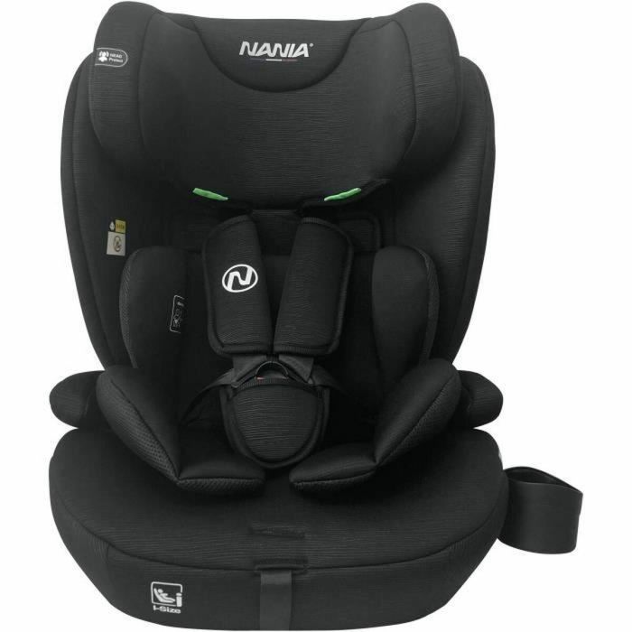Nania NAN3760425910045 Silla de Coche Milano Isofix Grupo 1/2/3 I-size Con Reductor Negro 1