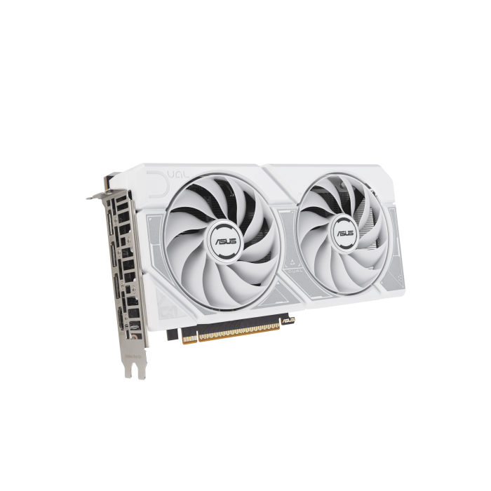 ASUS Dual -RTX5060-O8G-WHITE NVIDIA GeForce RTX 5060 8 GB GDDR7 Blanca Tarjeta Gráfica para Gaming 2