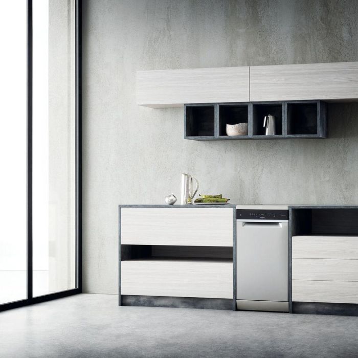 Lavavajillas Whirlpool Corporation WSFO3023PFX Acero 45 cm 5 Lavavajillas Whirlpool Corporation WSFO3023PFX Acero 45 cm 5