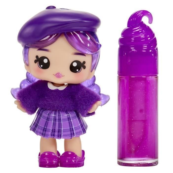 Yummiland - 1 muñeca de 10 cm y un brillo de labios brillante para crear - Greta - Sabor a pasas - A partir de 4 años Yummiland - 1 muñeca de 10 cm y un brillo de labios brillante para crear - Greta - Sabor a pasas - A partir de 4 años