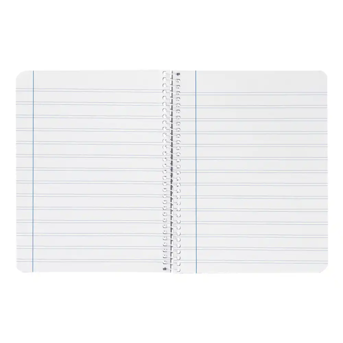 Liderpapel Cuaderno Espiral A4 Witty Tapa Dura 80 Hojas 90gr Pauta 2,5mm Con Margen Negro 5