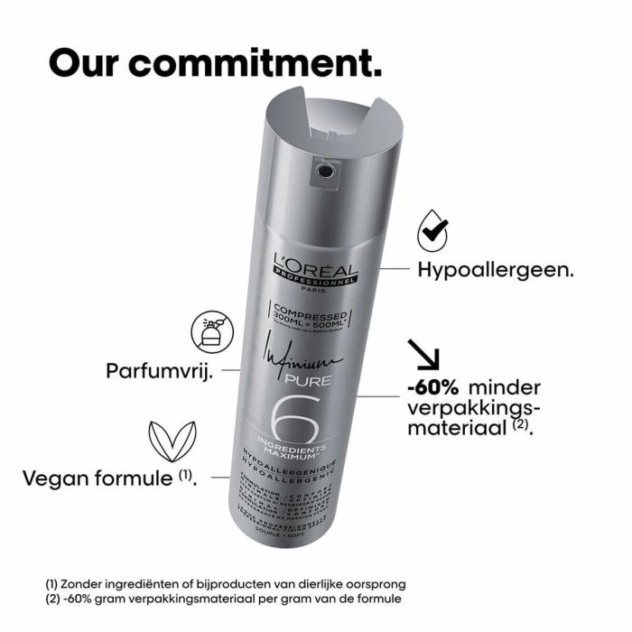 L'Oréal Professionnel Paris Infinium Pure Laca Ligera 300 ml 3 L'Oréal Professionnel Paris Infinium Pure Laca Ligera 300 ml 3