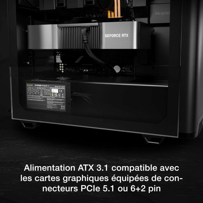 be quiet! System Power 11 650W Unidad de Fuente de Alimentación ATX 80 PLUS Bronze Negra 8