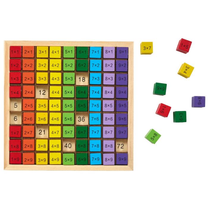 Juego De Multiplicar Madera Jeux 2 momes 2