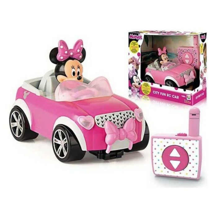 Coche Radio Control Minnie Mouse City Fun Rosa 1 Coche Radio Control Minnie Mouse City Fun Rosa 1