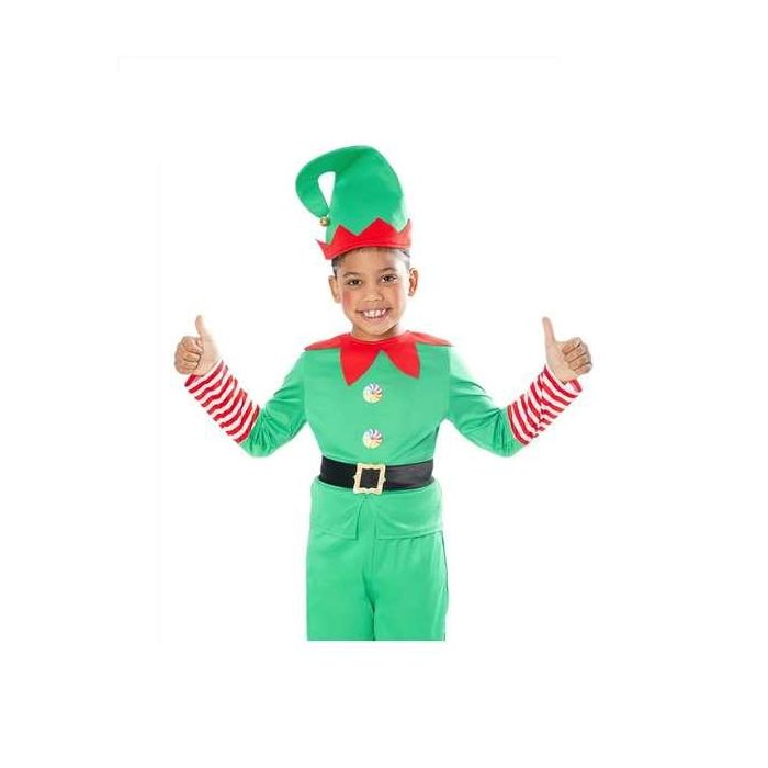 Rubies Disfraz infantil Elfo Boy Talla 5-6 años (110-116 cm)