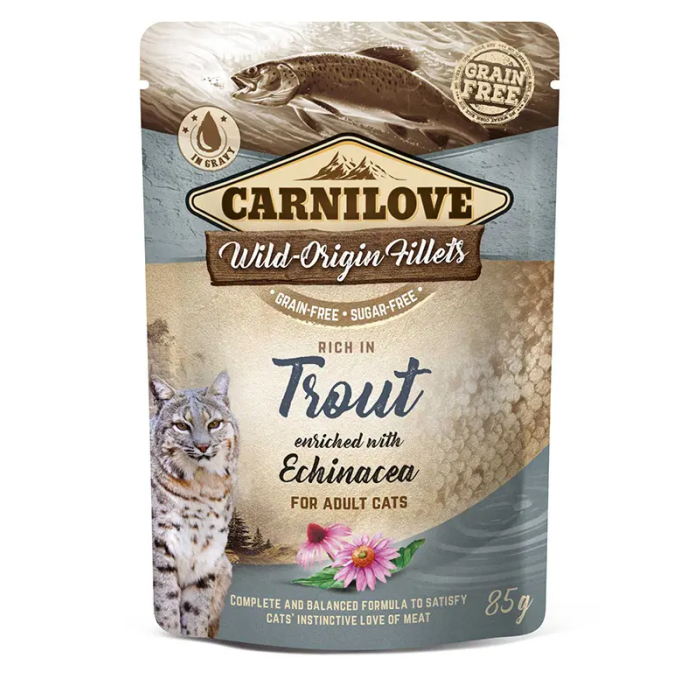 Carnilove Cat Pouch Trucha 24x85 gr Carnilove Cat Pouch Trucha 24x85 gr