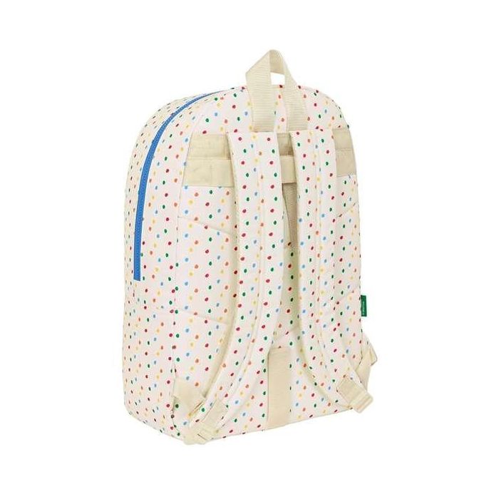 Mochila Escolar Benetton Topitos (30 x 46 x 14 cm) 1