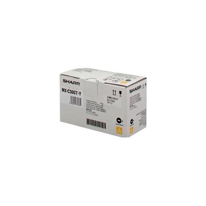 Sharp Toner Amarillo Mxc- 250 F, 300P, 300 W,301 W, 300 Series - 6.000 Copias