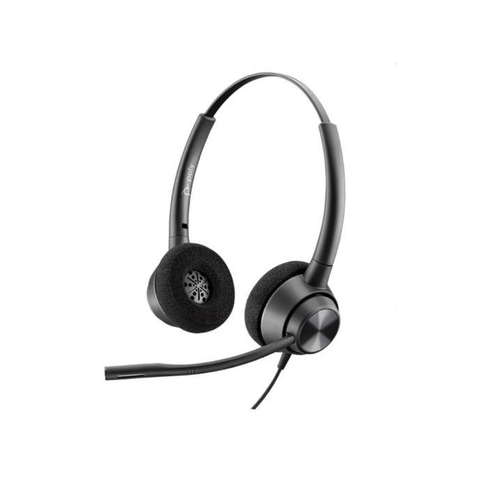 Hp Poly Auriculares De Diadema Biaural C- Micrófono Cable Usb Qd Encorepro 320 Negro