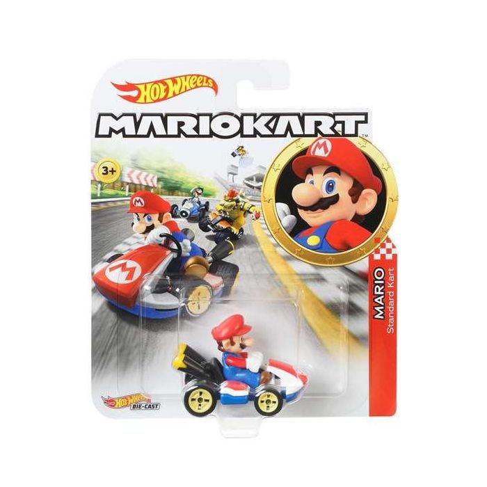 Coche hot wheels mario kart escala 1:64 - modelos surtidos 13 Coche hot wheels mario kart escala 1:64 - modelos surtidos 13