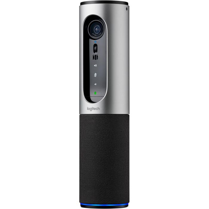 Logitech 960-001034 Conference Cam Connect Full HD 1080p, Zoom 4x, Micrófono y Altavoz, Gris 7 Logitech 960-001034 Conference Cam Connect Full HD 1080p, Zoom 4x, Micrófono y Altavoz, Gris 7