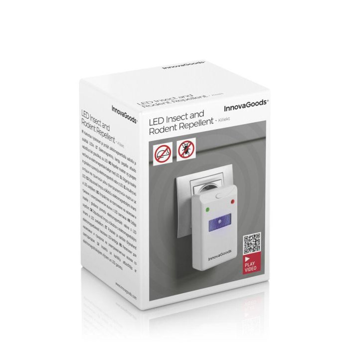 Ahuyentador de Insectos y Roedores con LED Killekt InnovaGoods 1