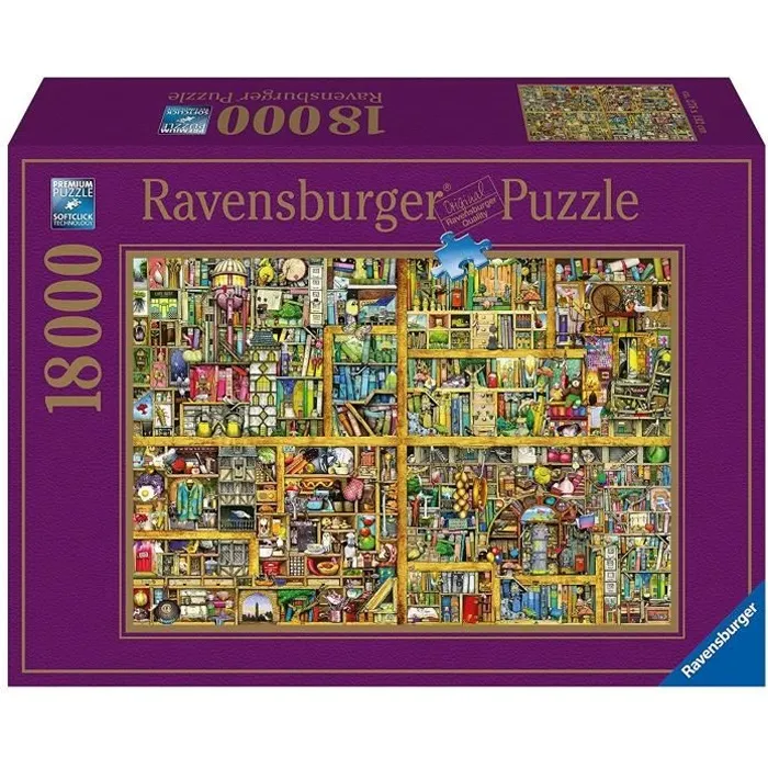 Ravensburger Puzzle 17825 XXL Magic Library 18000 Piezas para Niños y Adultos 0 Ravensburger Puzzle 17825 XXL Magic Library 18000 Piezas para Niños y Adultos 0