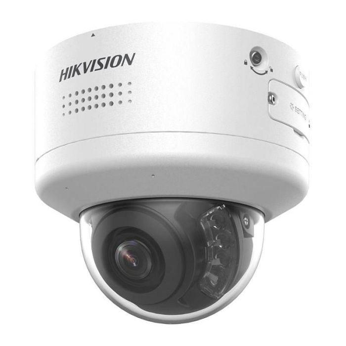 Hikvision DS-2CD2747G2H-LIPTRZS2U/SL Cámara IP Domo 4MP con Lente 2.8-12mm para Interior y Exterior, IP66, 120 dB WDR, 40 m Visión Nocturna, PoE, Resolución 2688 x 1520 1