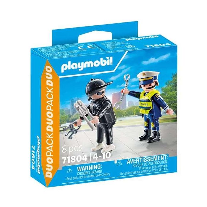 Policía y ladrón playmobil action heroes. Policía y ladrón playmobil action heroes.