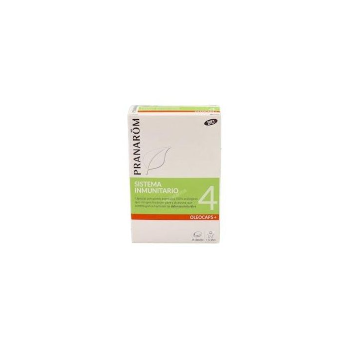 PRANAROM Oleocaps+ Plus 4 Sistema Inmunitario 30 Cápsulas Bio