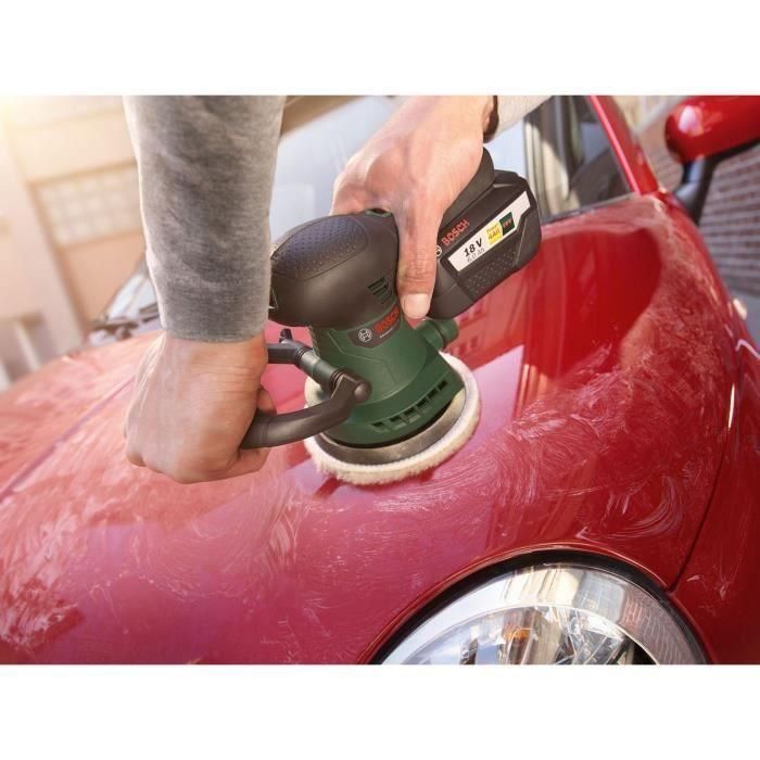 BOSCH AdvancedOrbit 18 Lijadora Excéntrica Inalámbrica 18V 125mm para Madera, Metal y Plástico, Velocidad Adaptable, Recogedor de Polvo 4 BOSCH AdvancedOrbit 18 Lijadora Excéntrica Inalámbrica 18V 125mm para Madera, Metal y Plástico, Velocidad Adaptable, Recogedor de Polvo 4