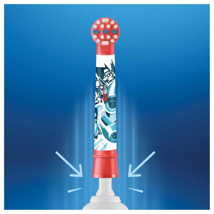 Oral-B Aufsteckbürsten / Cabezal para Cepillo de Dientes Eléctrico Infantil Star Wars - Pack de 3 Unidades - Diseñado para Niños - Alemán/Alemania 4 Oral-B Aufsteckbürsten / Cabezal para Cepillo de Dientes Eléctrico Infantil Star Wars - Pack de 3 Unidades - Diseñado para Niños - Alemán/Alemania 4