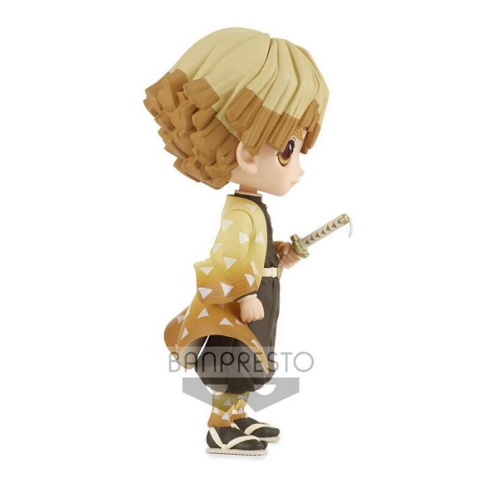 Banpresto Figura Q Posket Zenitsu Agatsuma Kimetsu No Yaiba - 14 cm 3