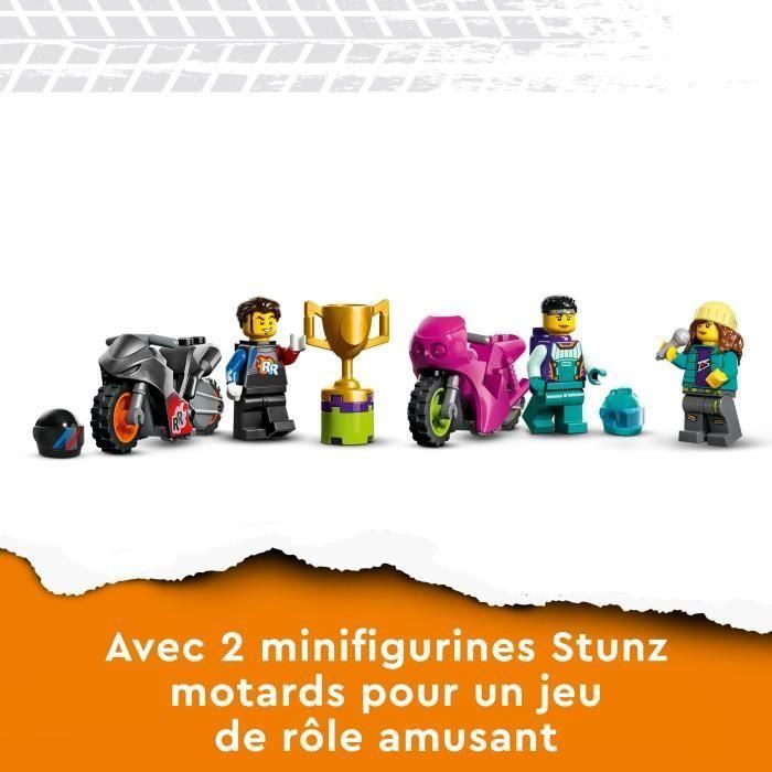 Lego City Stuntz 60361 El desafío final para los ciclistas de Cascadon, el juguete de motocicleta para 1 o 2 jugadores 2 Lego City Stuntz 60361 El desafío final para los ciclistas de Cascadon, el juguete de motocicleta para 1 o 2 jugadores 2