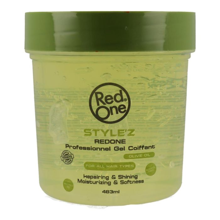 Red One Gel Fijador con Aceite de Oliva 483 ml