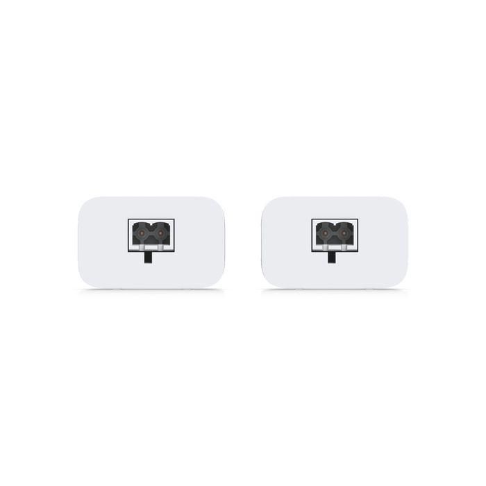 Ubiquiti PoE Over 2-Wire Retrofit Extender, 10/100 MbE, Homeplug AV, PoE++, Polycarbonate, white 6 Ubiquiti PoE Over 2-Wire Retrofit Extender, 10/100 MbE, Homeplug AV, PoE++, Polycarbonate, white 6
