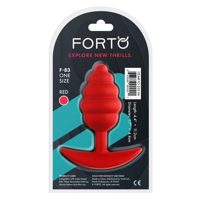 Plug Anal Forto Rojo 2 Plug Anal Forto Rojo 2