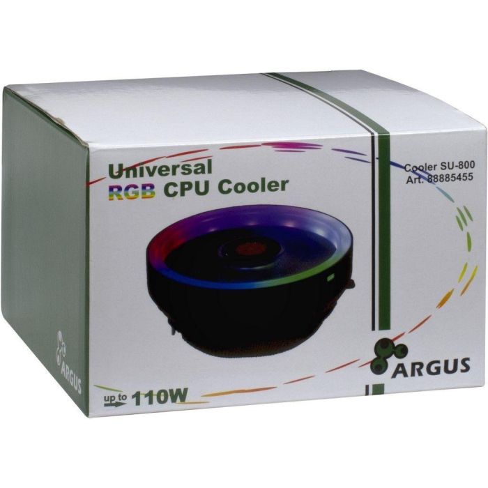 K Inter-Tech Desktop-Kühler Argus SU-800 aktiv 120 mm Lüfter 3 K Inter-Tech Desktop-Kühler Argus SU-800 aktiv 120 mm Lüfter 3