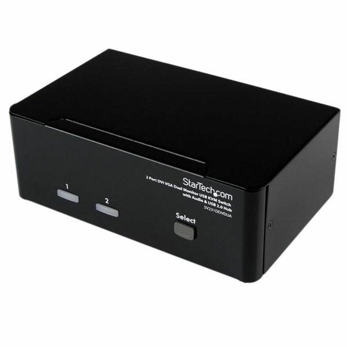 Conmutador KVM con 2 Puertos Startech SV231DDVDUA 1