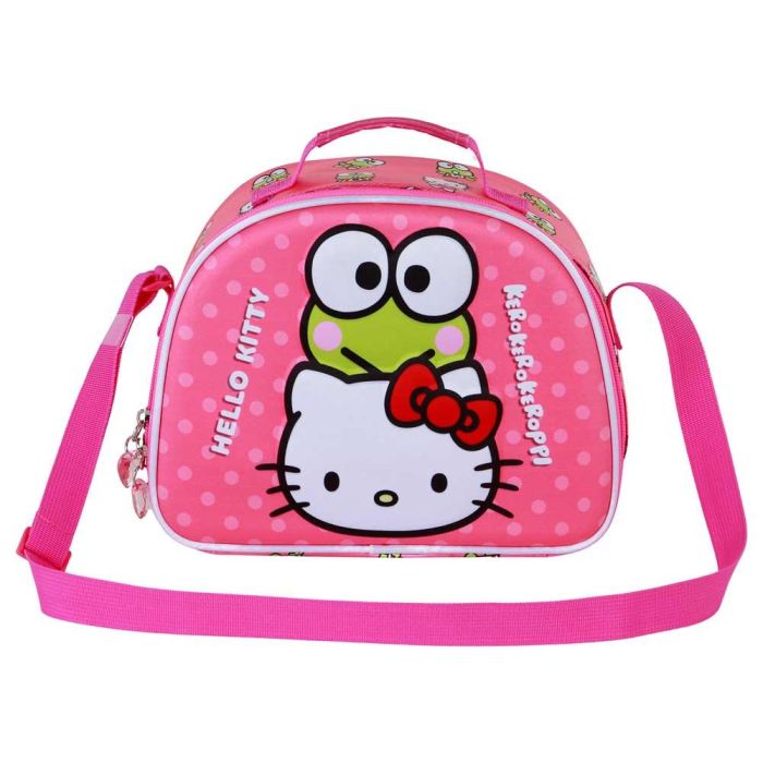 Bolsa Portamerienda 3D Funny Sanrio Hello Kitty Rosa 1 Bolsa Portamerienda 3D Funny Sanrio Hello Kitty Rosa 1