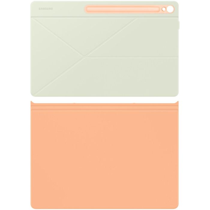 Samsung Smart Book Cover para Galaxy Tab S10 FE+ 10.9", Naranja, con Modo Espera y Portabolígrafo 1
