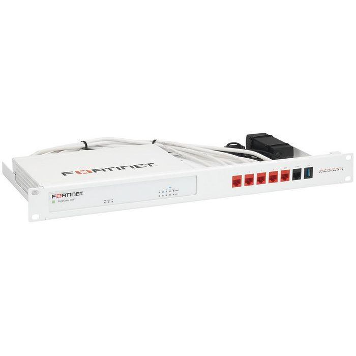 Rackmount IT RM-FR-T14 Soporte de Montaje en Rack 19" 1U para FortiGate 40F, FortiADC 60F, 6x RJ-45 Frontal 2 Rackmount IT RM-FR-T14 Soporte de Montaje en Rack 19" 1U para FortiGate 40F, FortiADC 60F, 6x RJ-45 Frontal 2