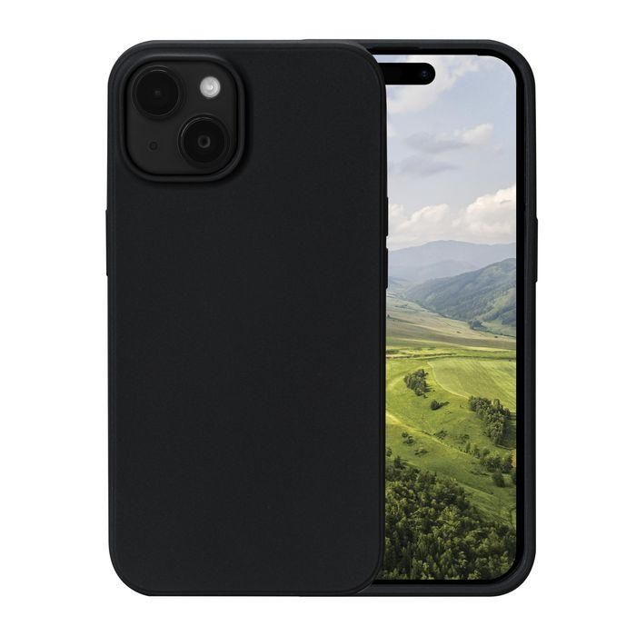 dbramante1928 Greenland Funda Night Black para iPhone 15, Protección total y Eco-friendly, Plástico 100% Reciclado