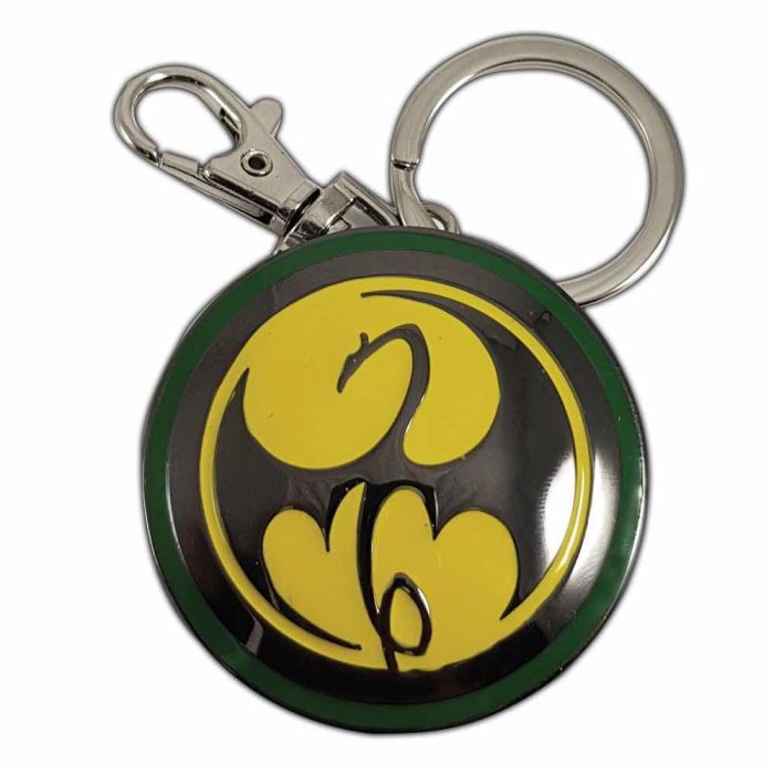 Semic Studios Llavero Metálico Marvel Logo Iron Fist