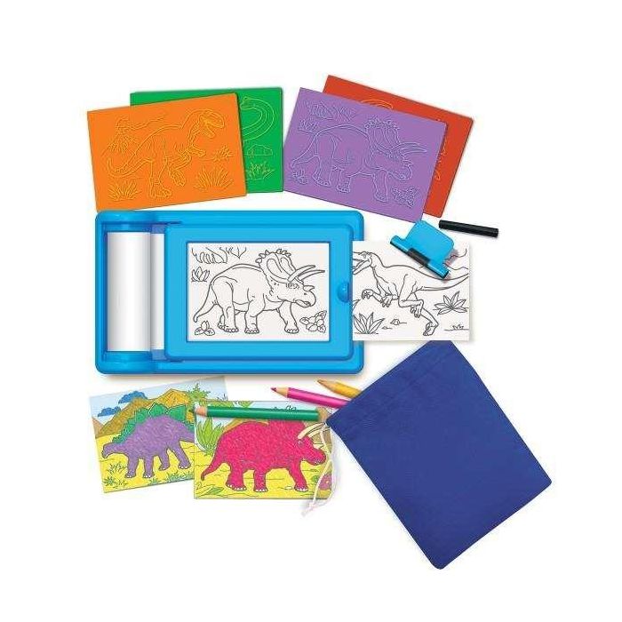 Hape Kidz Maker - Kit Creativo de Arte y Manualidades con Temática de Dinosaurios para Niños, Apto a Partir de 4 Años Hape Kidz Maker - Kit Creativo de Arte y Manualidades con Temática de Dinosaurios para Niños, Apto a Partir de 4 Años