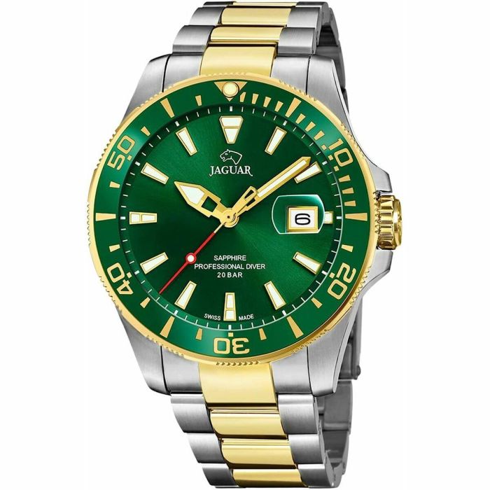 Reloj Hombre Jaguar Verde