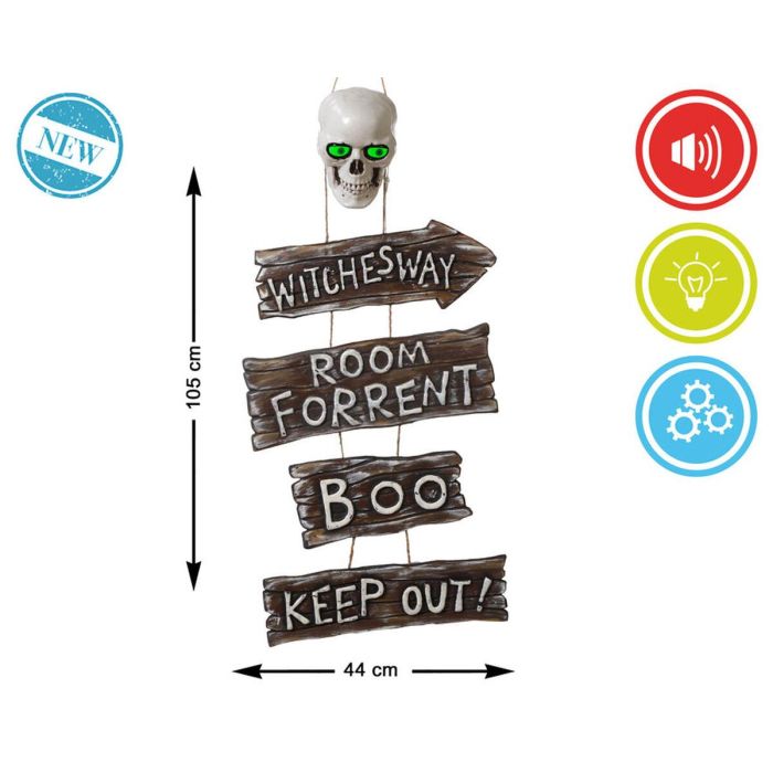 Decoración para Halloween 105 x 44 cm 1 Decoración para Halloween 105 x 44 cm 1